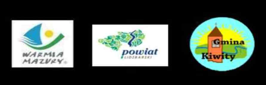 logo warmia i mazury, powiatu lidzbarskiego i gminy kiwity
