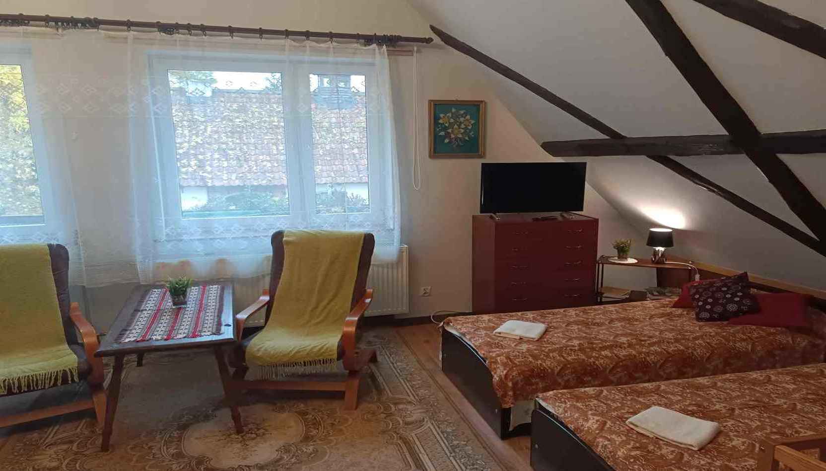 widok pokoju nr 1 agroturystyka mazury warmia